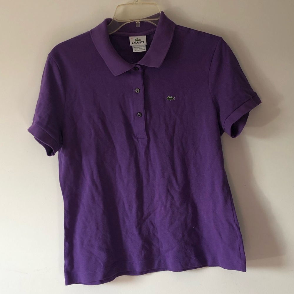 Lacoste Violet Polo Shirt (Free Mystery Clothing)
